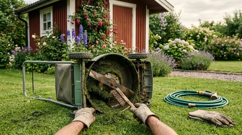 Rengör din gräsklippare och öka livslängden