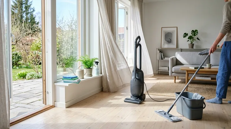 Vårstädning med rätt teknik - så får du ett skinande rent hem