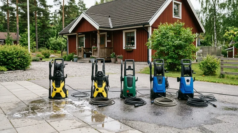 Bäst i test högtryckstvätt 2026 - 6 modeller jämförda