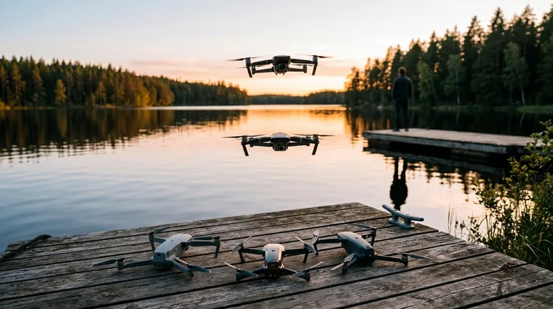 Bäst i test drönare 2026 - 6 modeller för foto och video